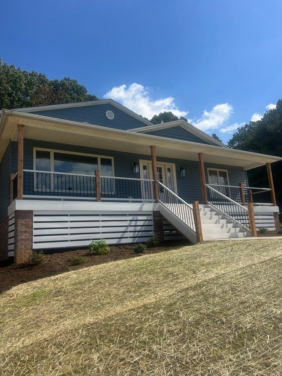 Deck & Patio Installation for E&H Contracting in Staunton, VA