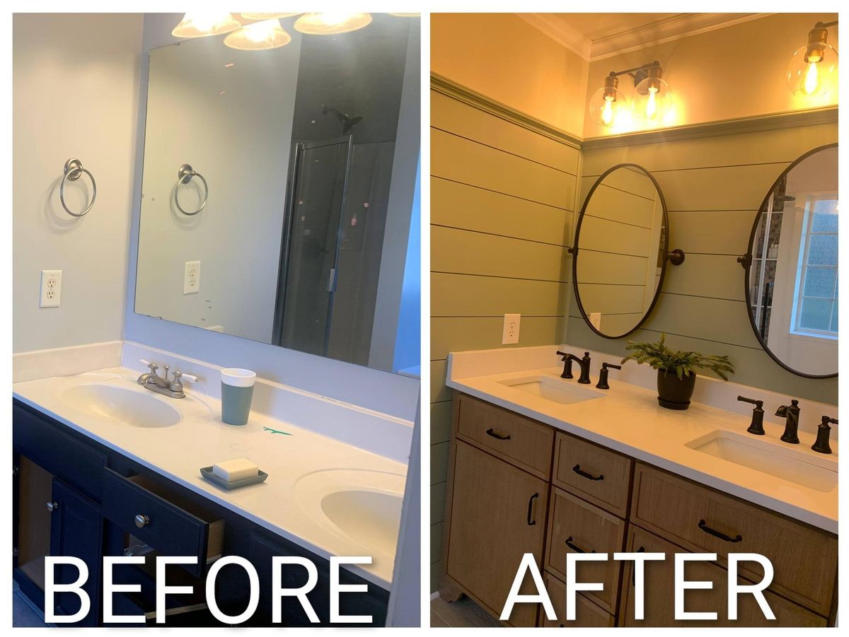 Full Bathroom Remodel for Brick City Bath in Sanford, NC