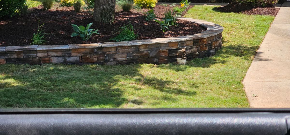 Landscape Installation for Grand Design Outdoor Enhancements in Raleigh, NC