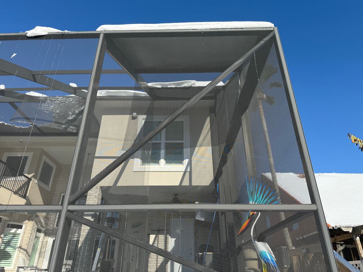 Screen Room Repairs for Precision Exterior Enterprises in Pensacola, FL