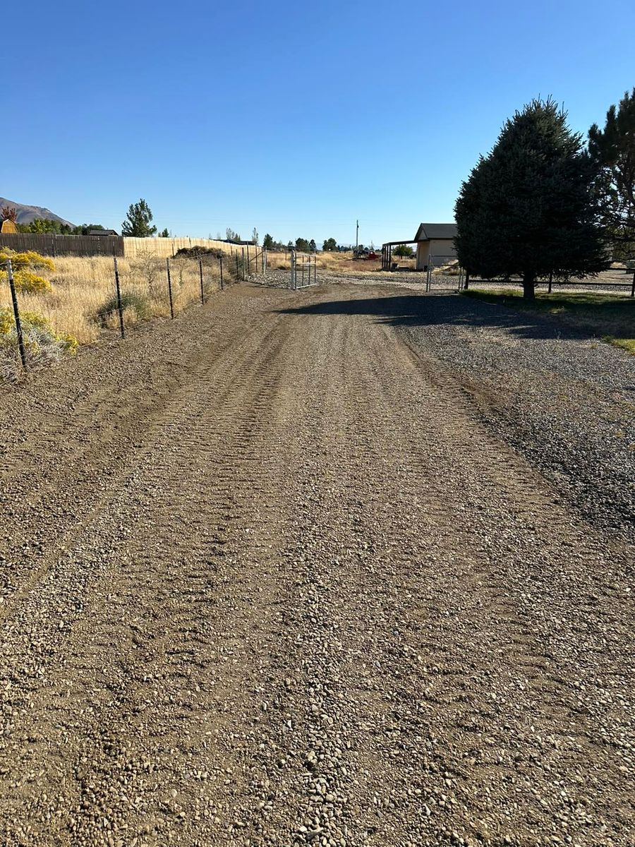 Driveway Building for Happy’s Dirt Work in Winnemucca, NV