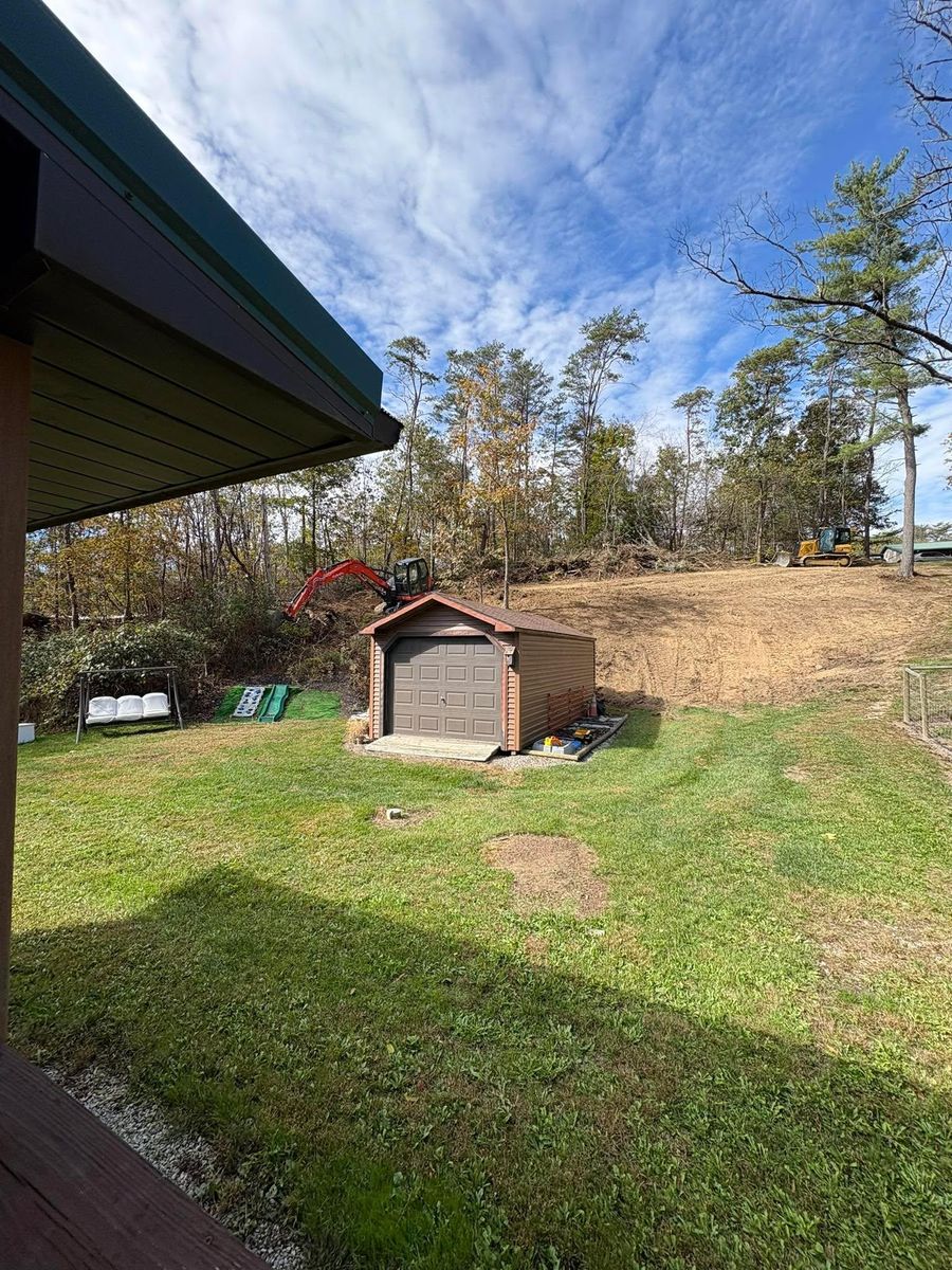 Site Preparation for Pine Mountain Restoration in Howard, PA