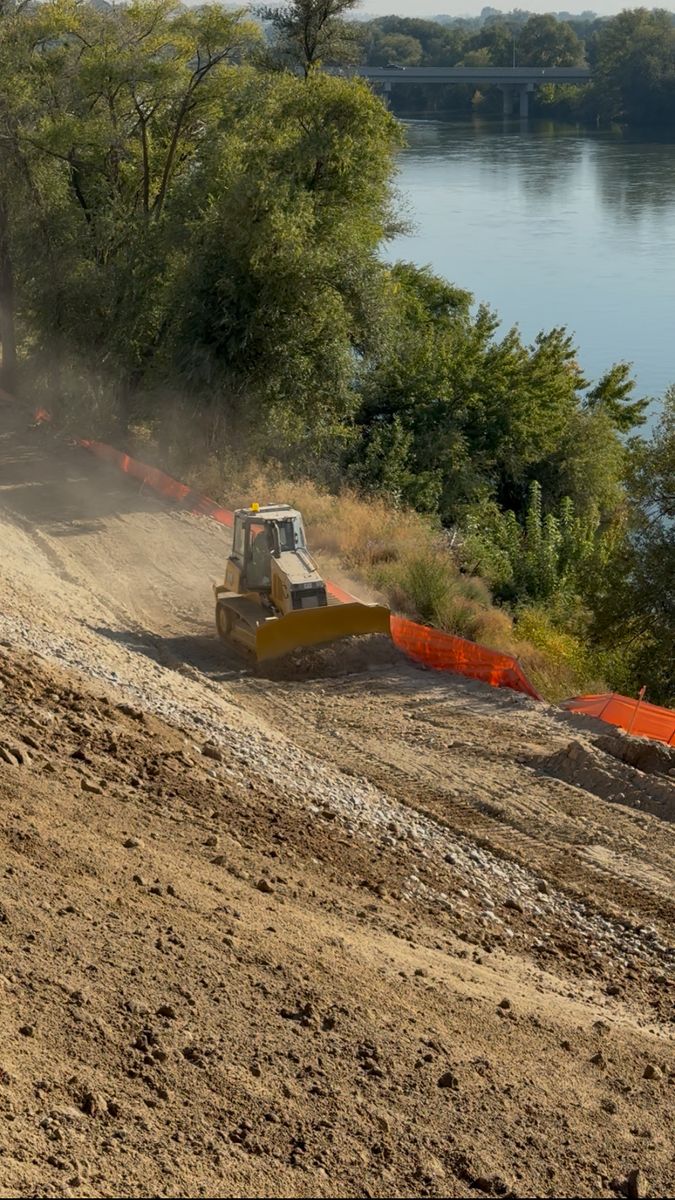 Land Grading for Steed Trucking and Excavation in Rexburg, ID