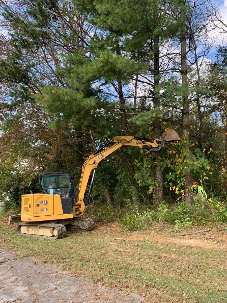 Demolition for Grayson Groundworks in Sevierville, TN
