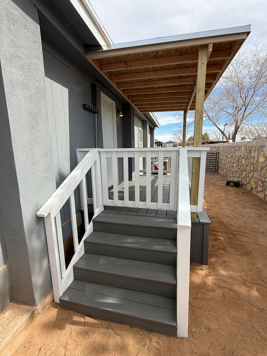 Pergolas & Patio Extension for Oasis Landscaping LLC in El Paso, TX