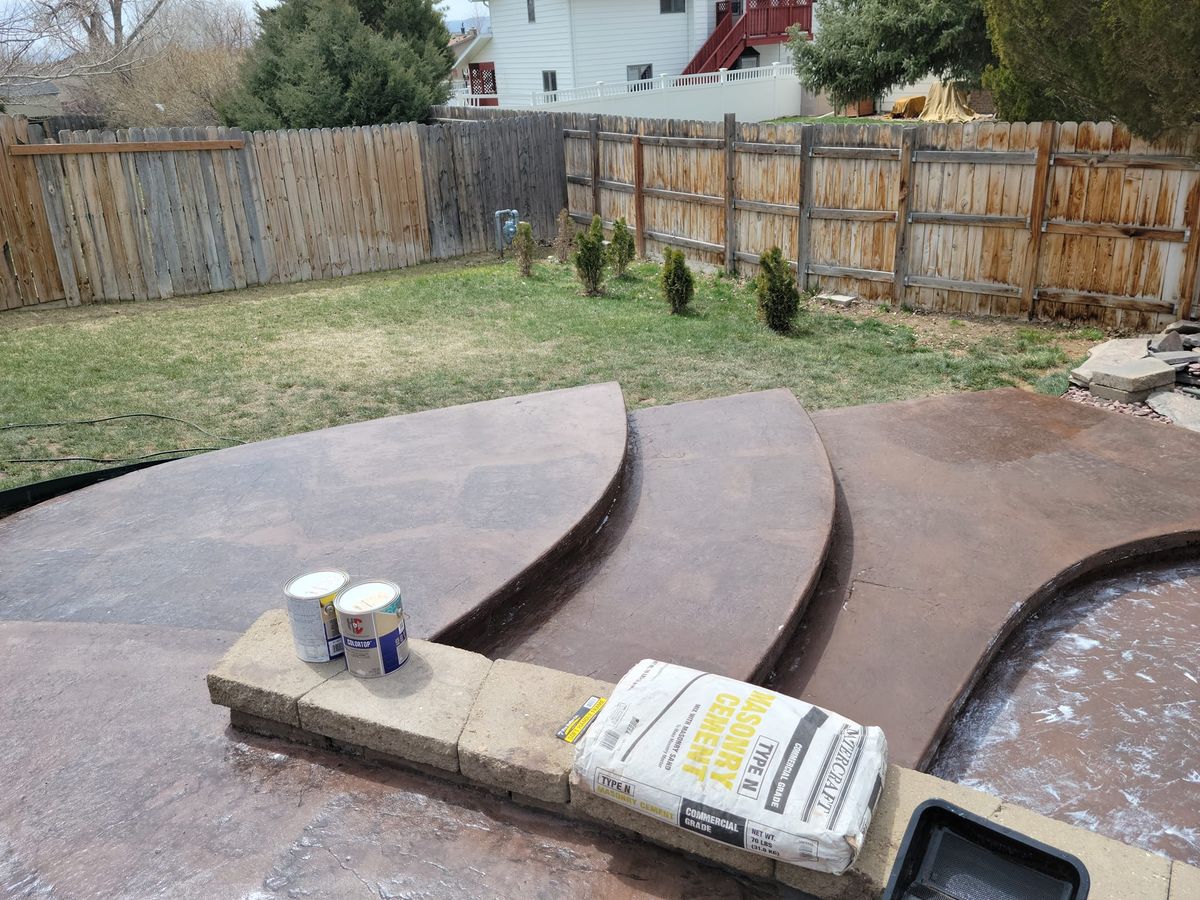Stair Design & Installation for Eds Concrete and Flat Work in Douglas, WY