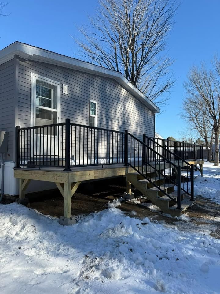 Deck & Patio Installation for The Finish Group in Bangor, ME