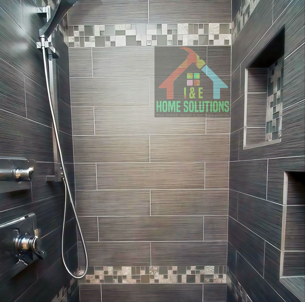 Tiling for I&E Home Solutions in Northglenn, CO