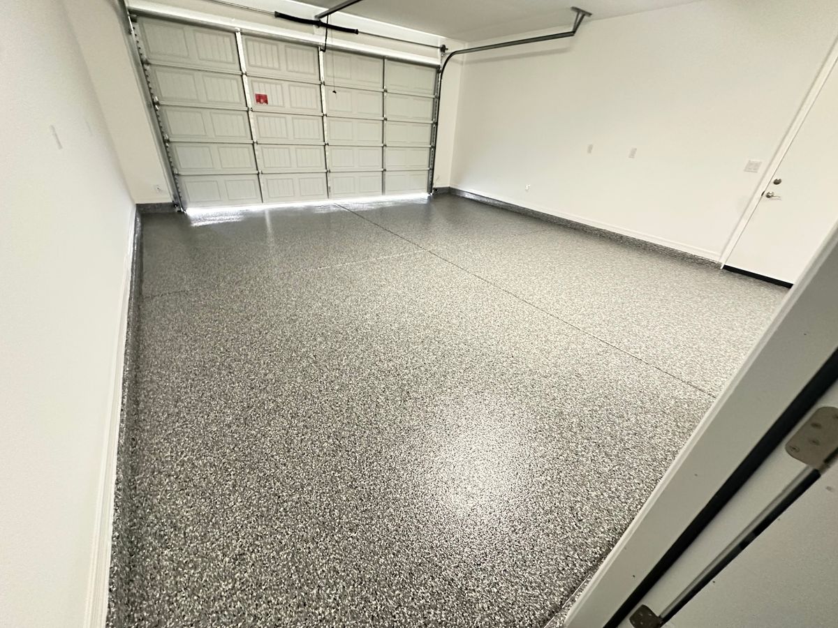 Epoxy Garage Coatings for PRYME EPOXY LLC in Mayer, AZ