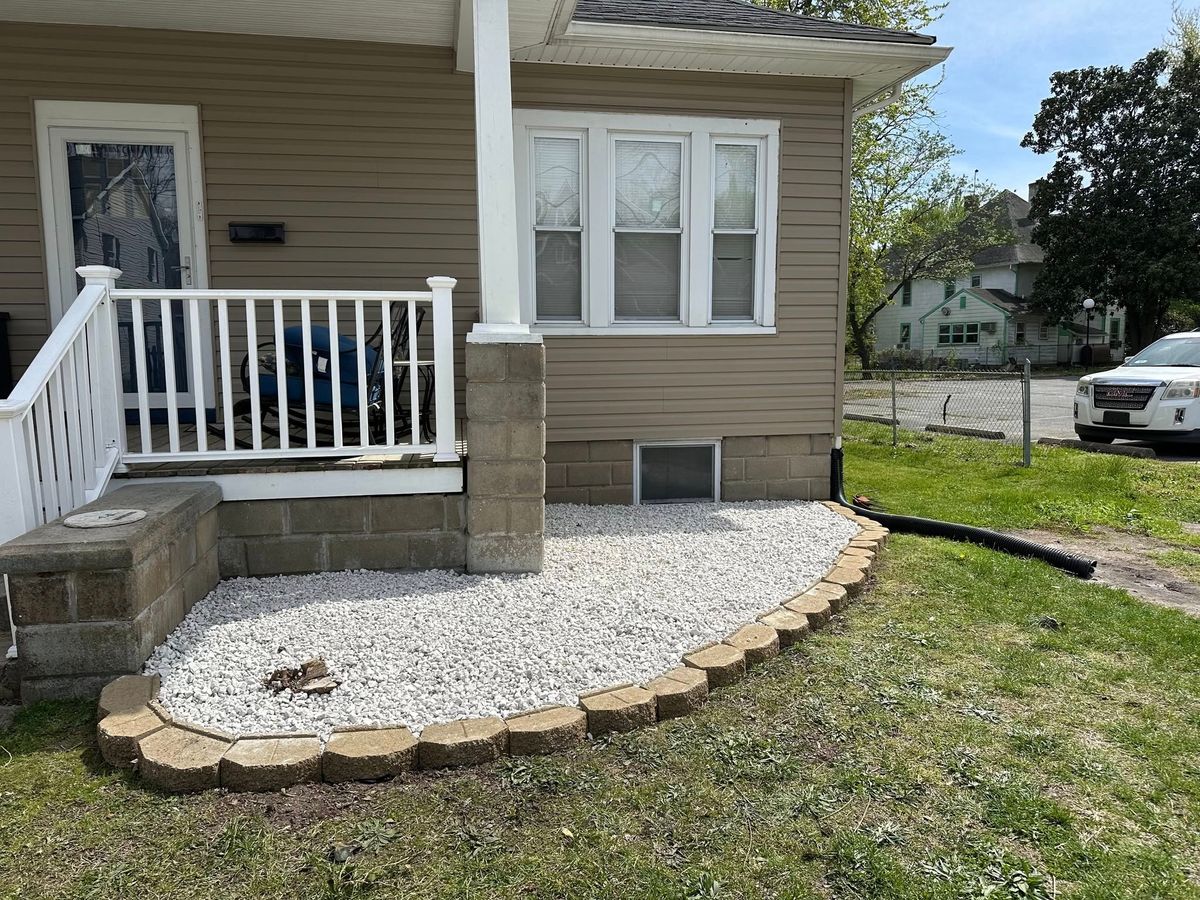Rock Bed Installation for DB Land Management in Seaford, DE