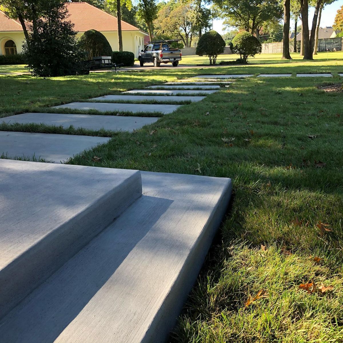 Concrete Steps & Sidewalks for Sol Co in Tulsa, OK