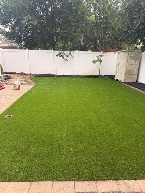 Turf Installations for Team Tolson Landscape in Tampa Bay, FL