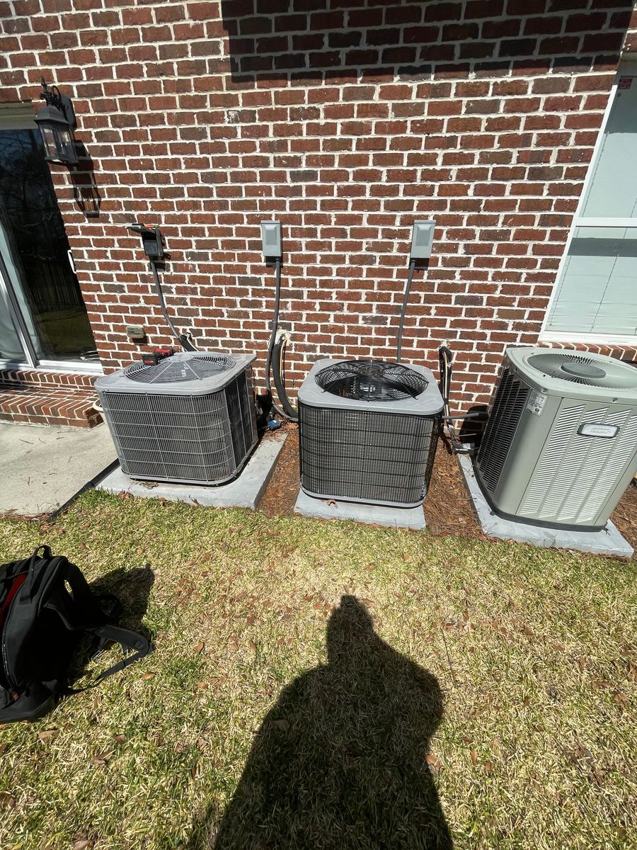 Installation of HVAC Systems for Big Country Mechanical in Charleston, SC