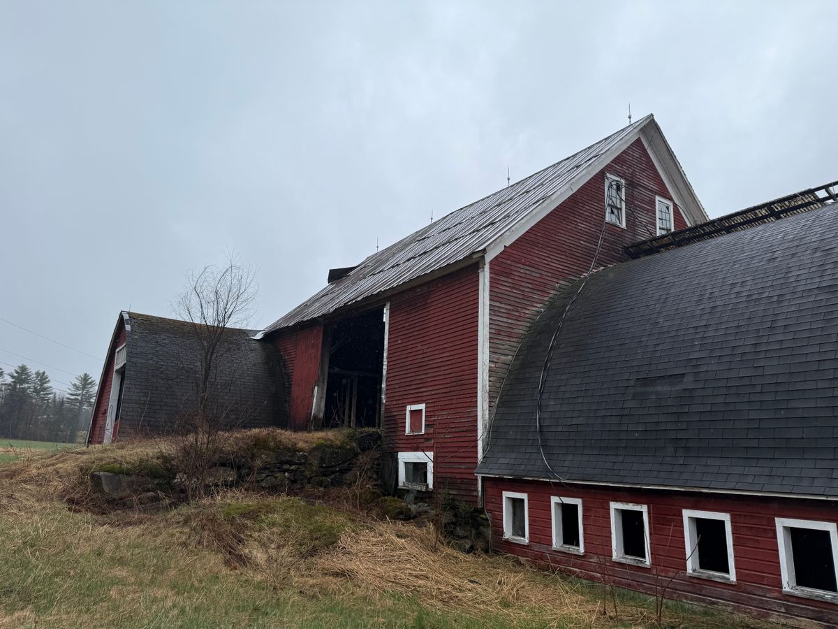 Barn demolition for Quality Demo Services LLC in Lawrence, MA