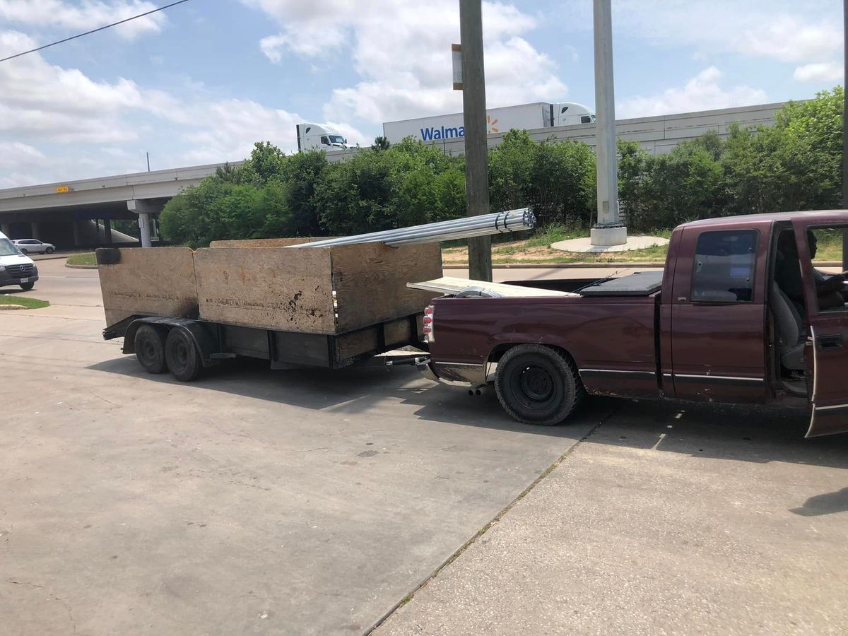 Appliance Removal for Outlaw Landscaping & Transport Company in Houston, TX