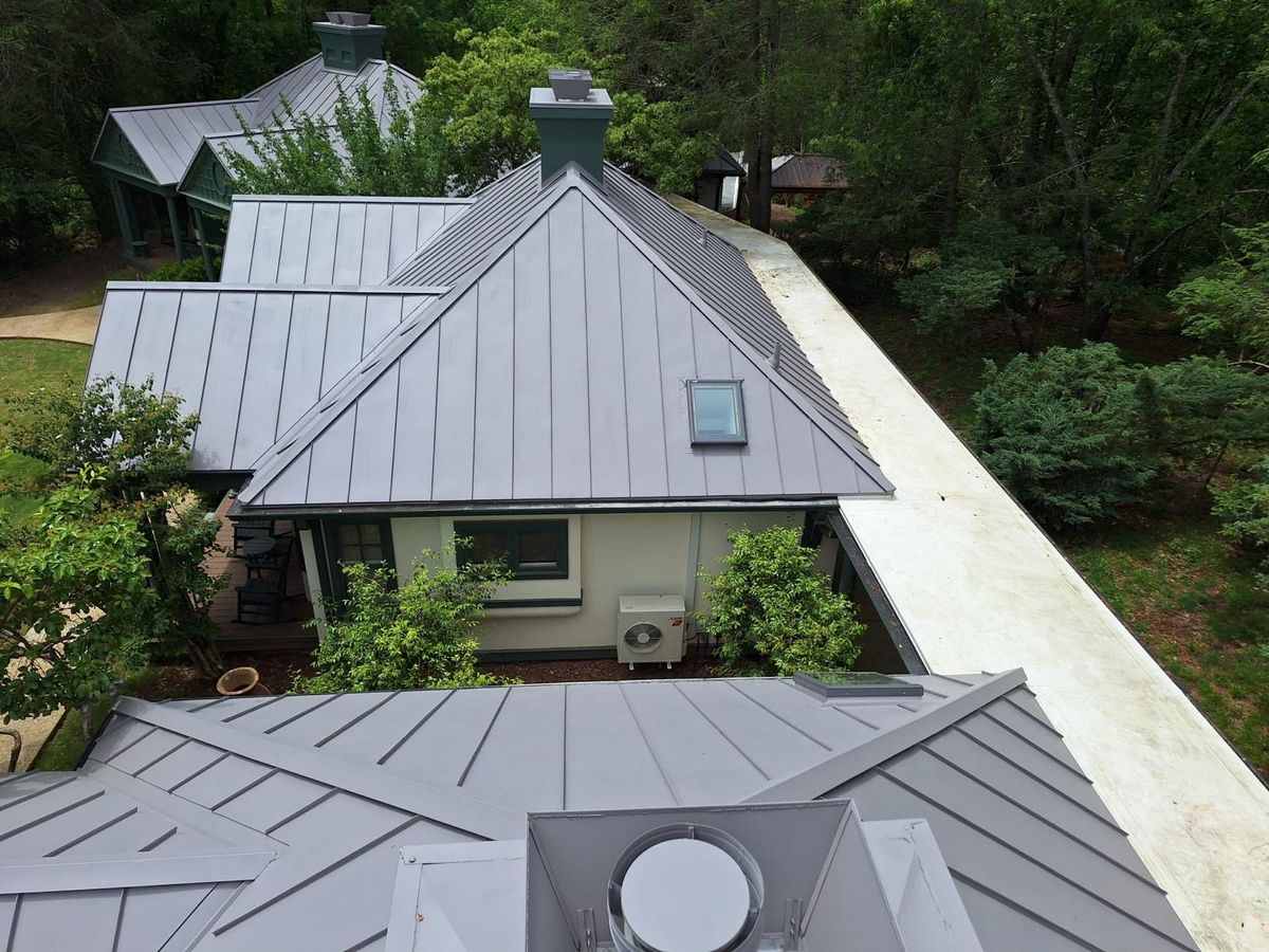 Metal Roofing for Unified Construction Services in Henderson County, NC