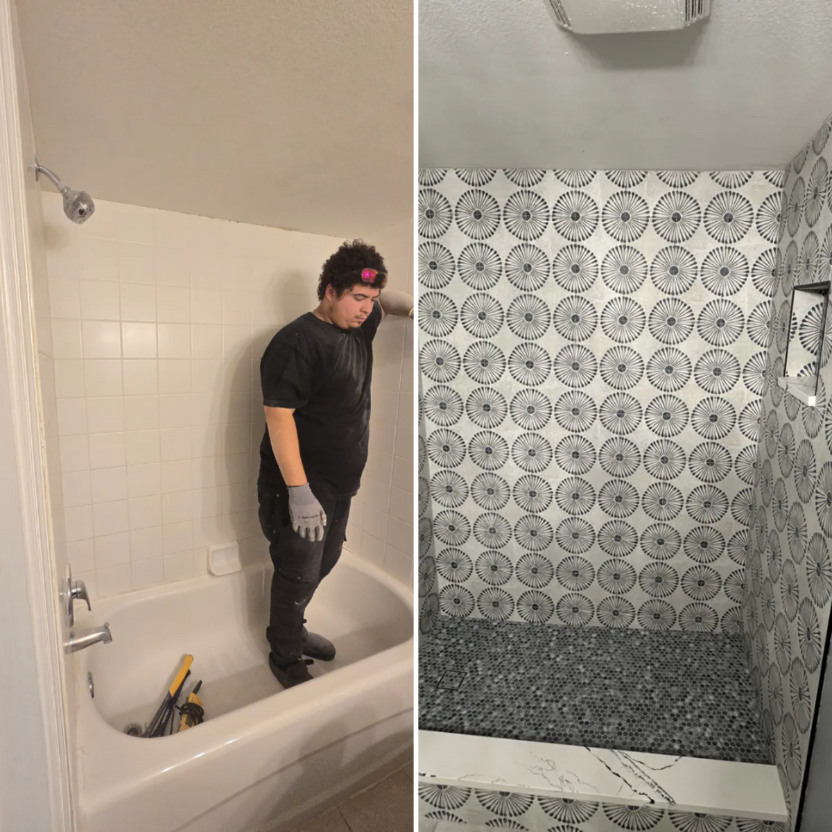 Bathroom Renovation for SKP Services in St. Petersburg, FL