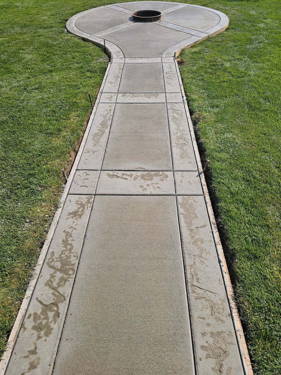 Driveway Construction for Divine Concrete in Helena, MT