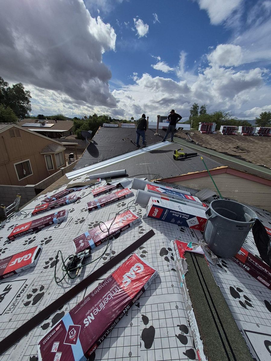 Roofing Repairs for Castro’s Custom’s Roofing LLC in Tucson, AZ