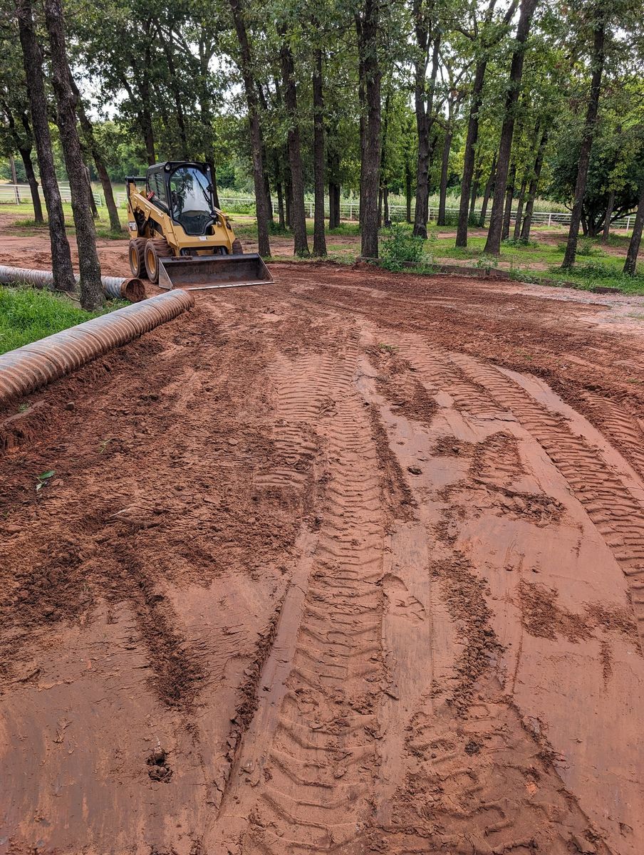 Land Grading for Foyil Bobcat Work in Guthrie, OK