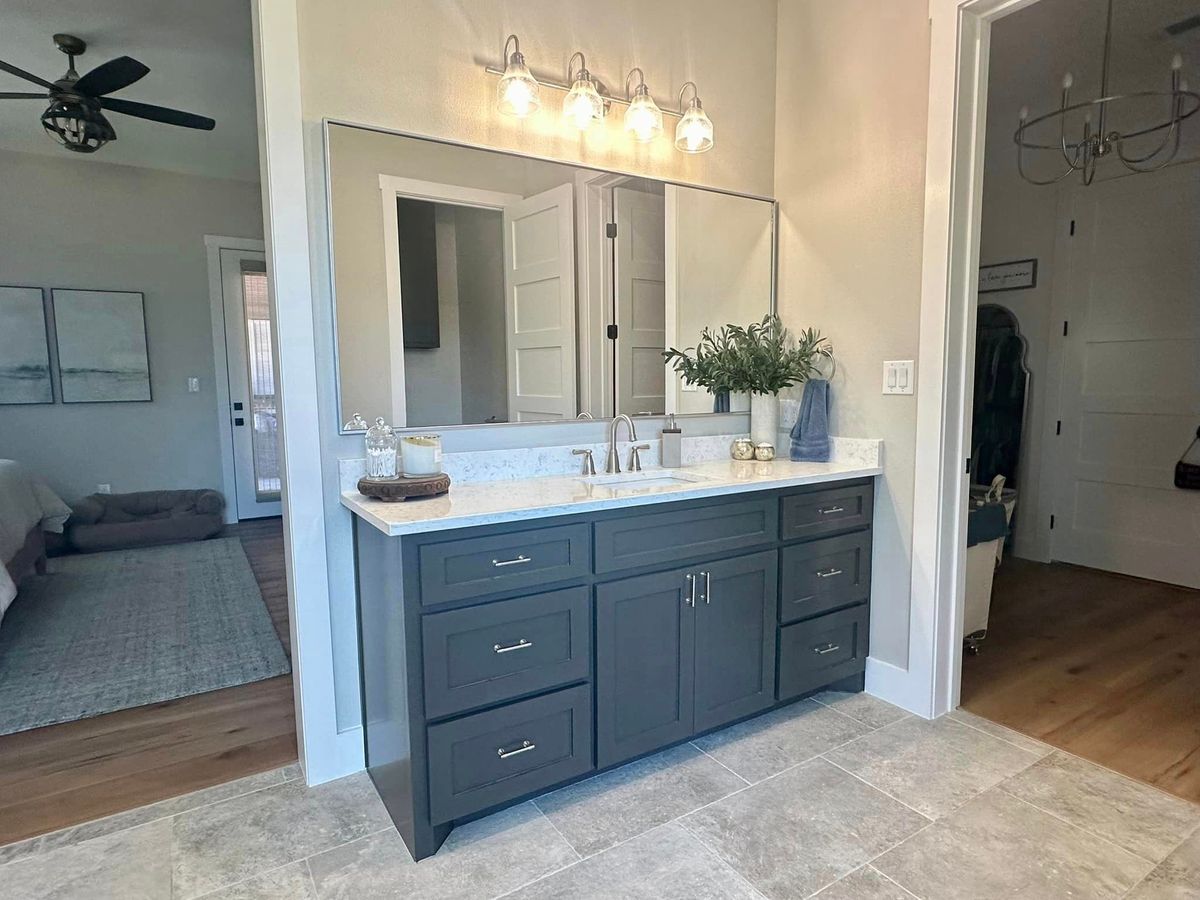 Cabinet Refinishing for TKO Custom Wood Works in Denison, TX