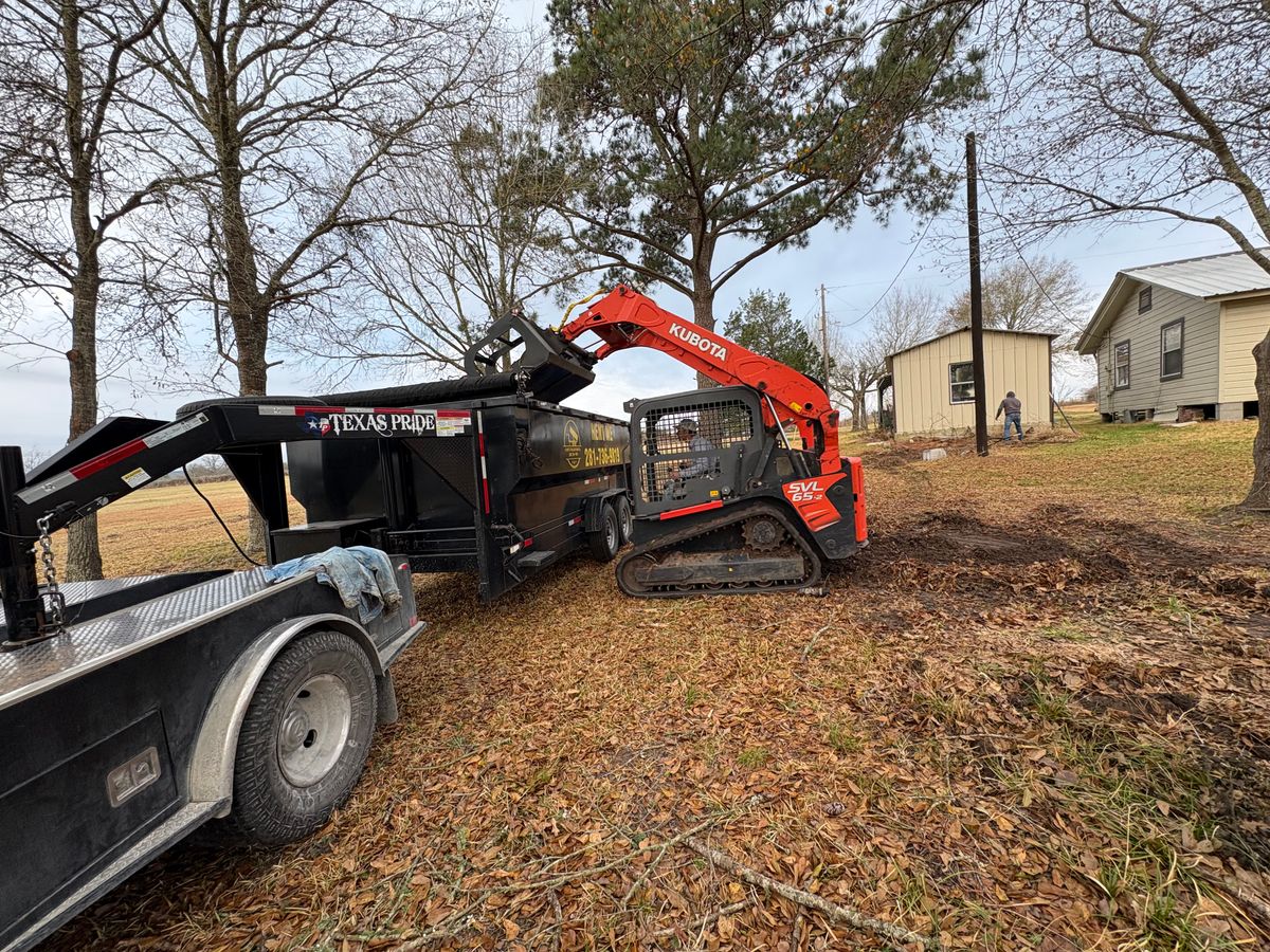Leveling for Landers Ranch Services in Grimes County, TX