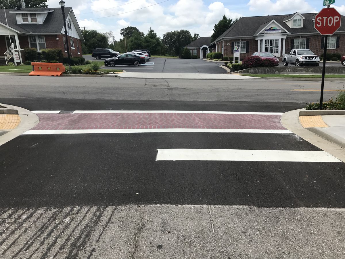 Road Striping for RDH Contracting in Goodlettsville, TN