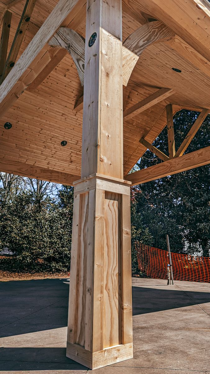 Covered Porches for BCM Carpentry in Morganton, NC