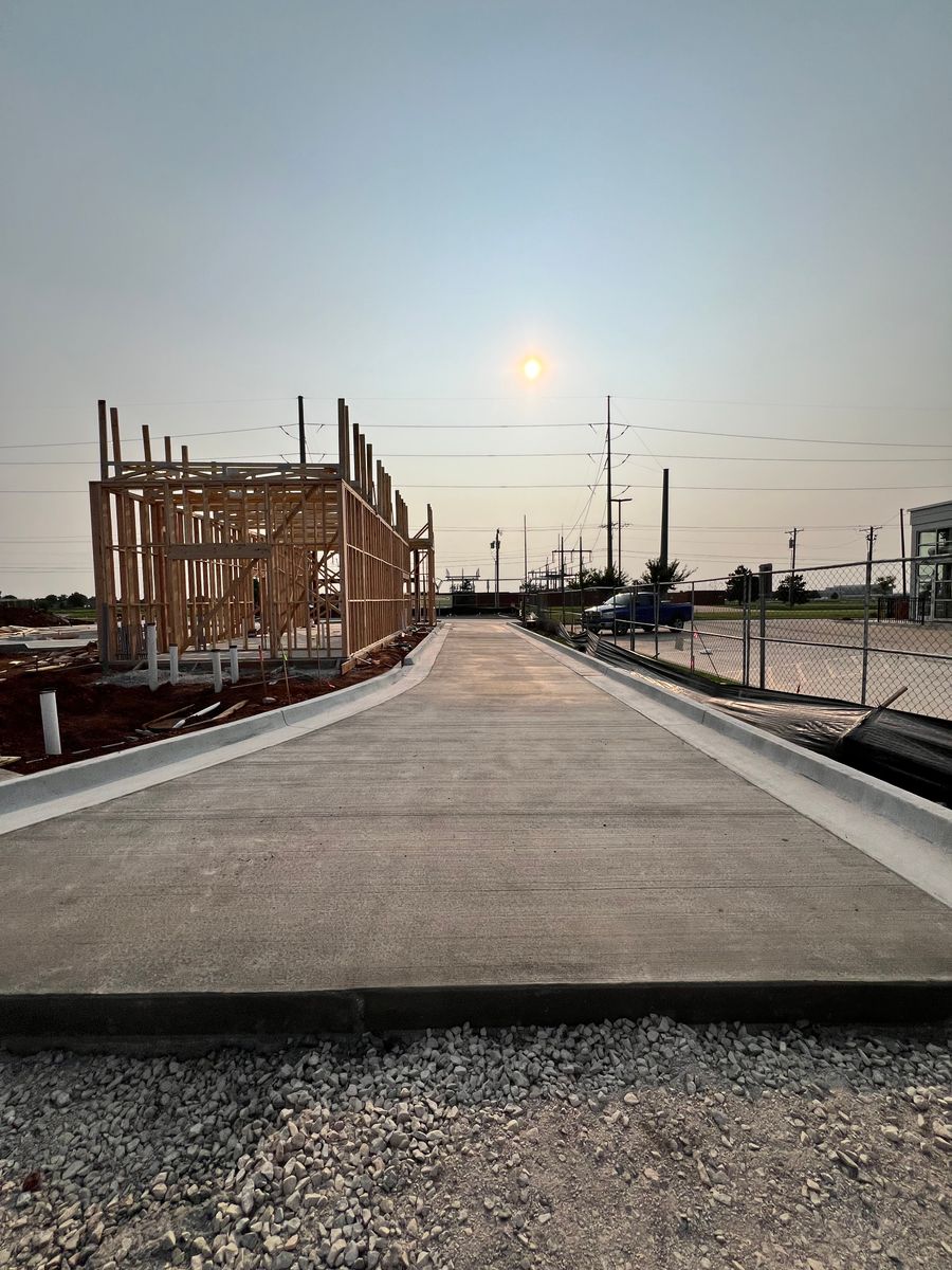 Structural and Civil Concrete Services for RM Concrete Construction,LLC. in Norman, , OK