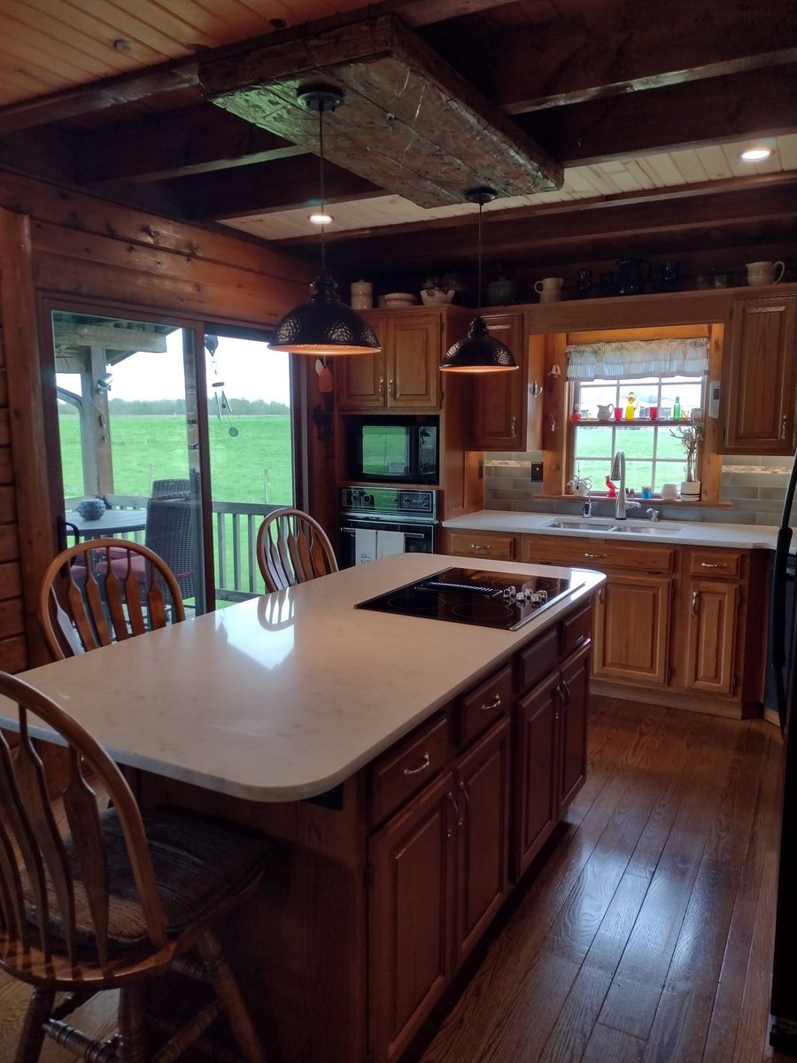 Kitchen Renovation for Wilson & McComb Homes in Fort Wayne, IN