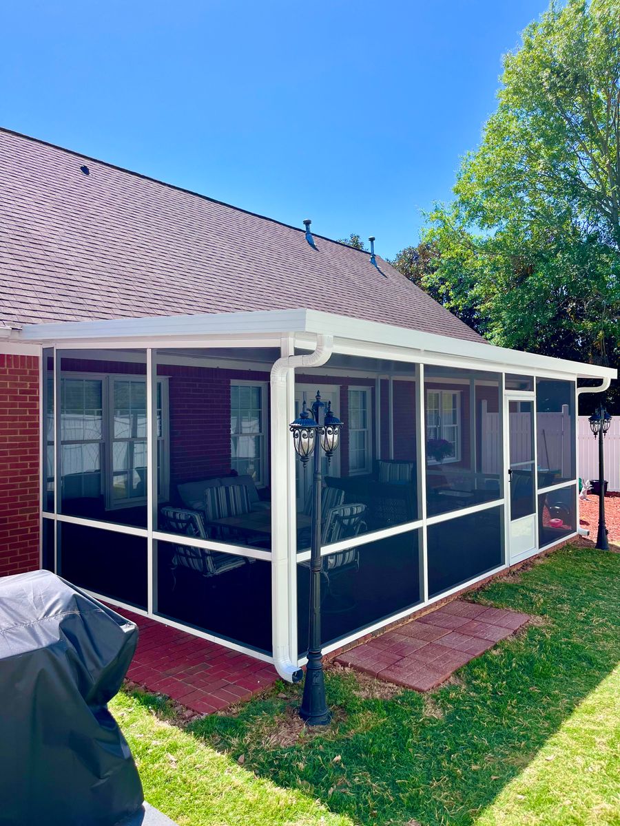 Screen Rooms for Cool Hand Home Improvements in Spartanburg, SC