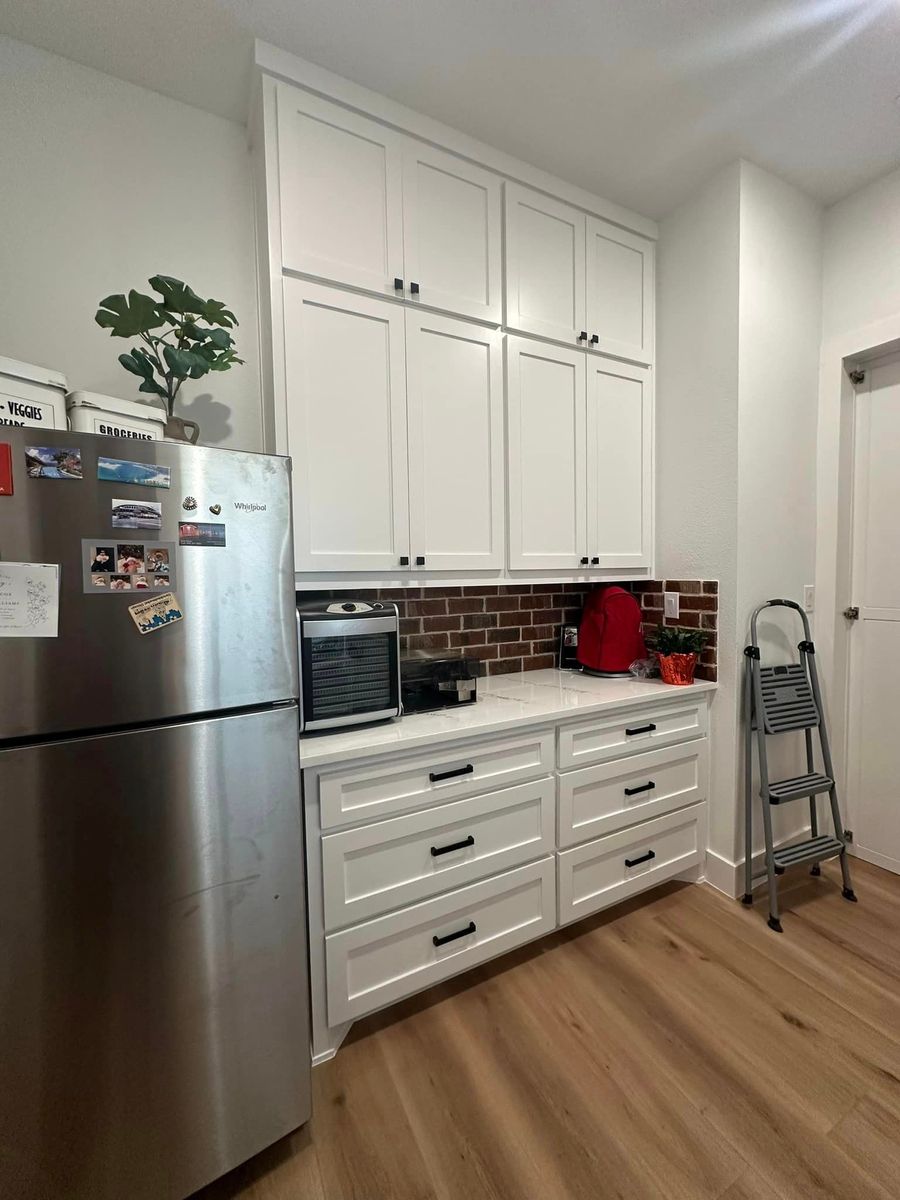 Cabinet Refinishing for TKO Custom Wood Works in Denison, TX