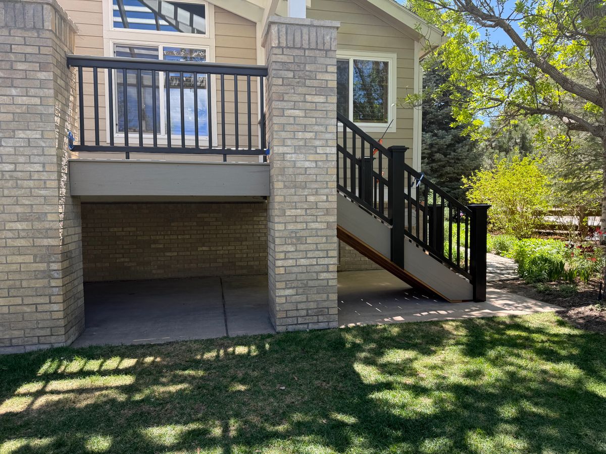 Carpentry & Custom Railings for Arnett Front Range Construction in Elizabeth, CO
