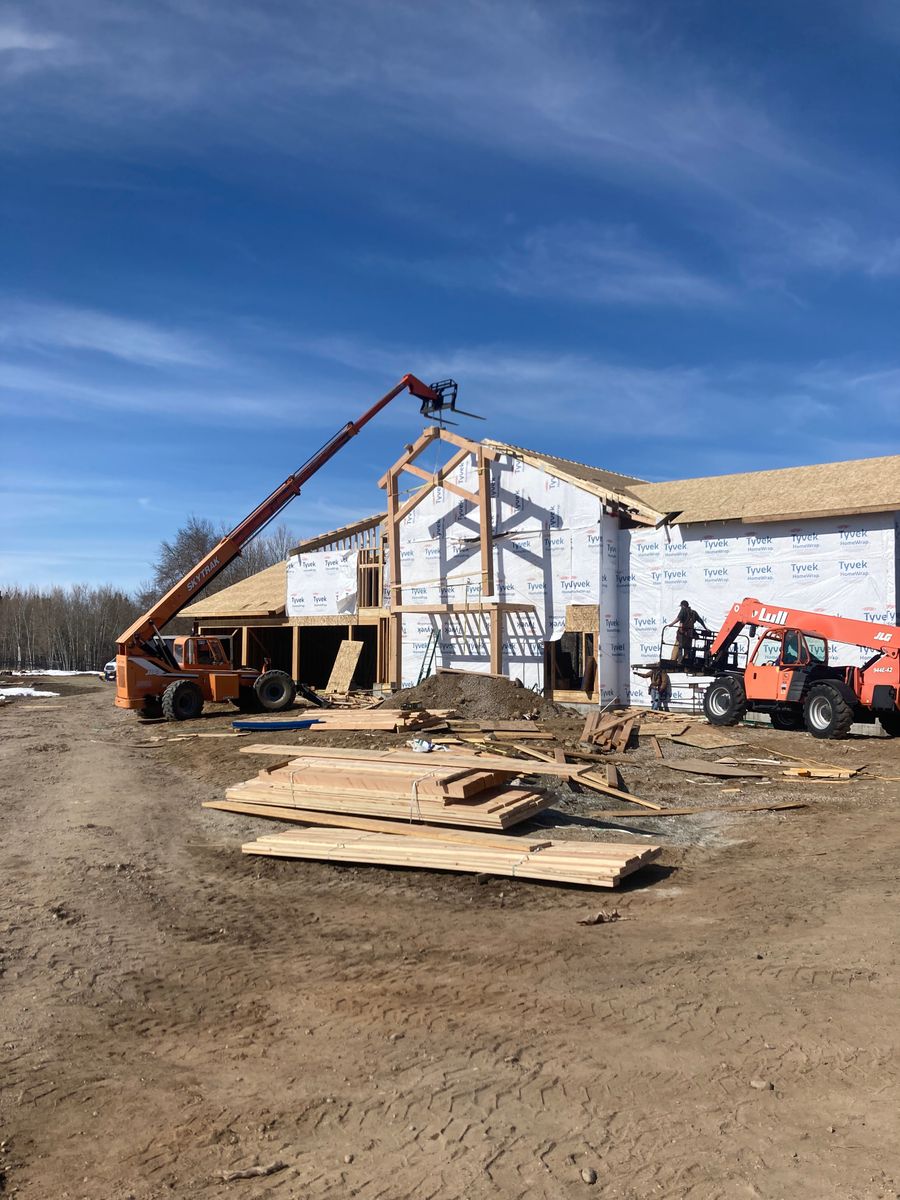Custom Home Construction for Midwest Framing in Lawrence, KS