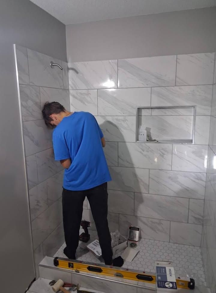 Bathroom Renovation for Bomar Construction  in Olive Branch, MS