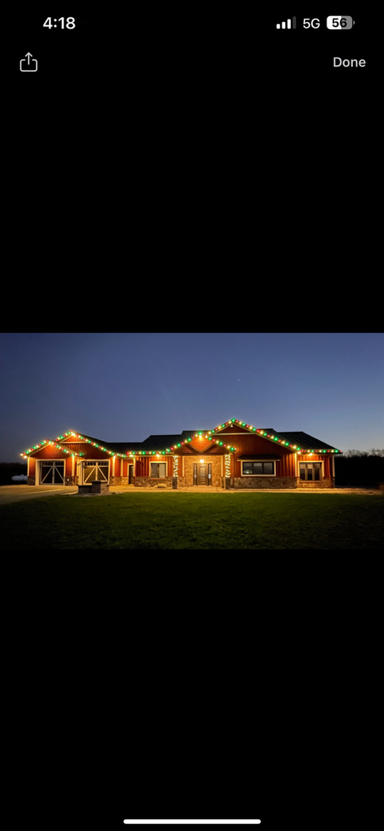 Holiday Lighting for The Surfing Carpenter in Lynn Haven, FL