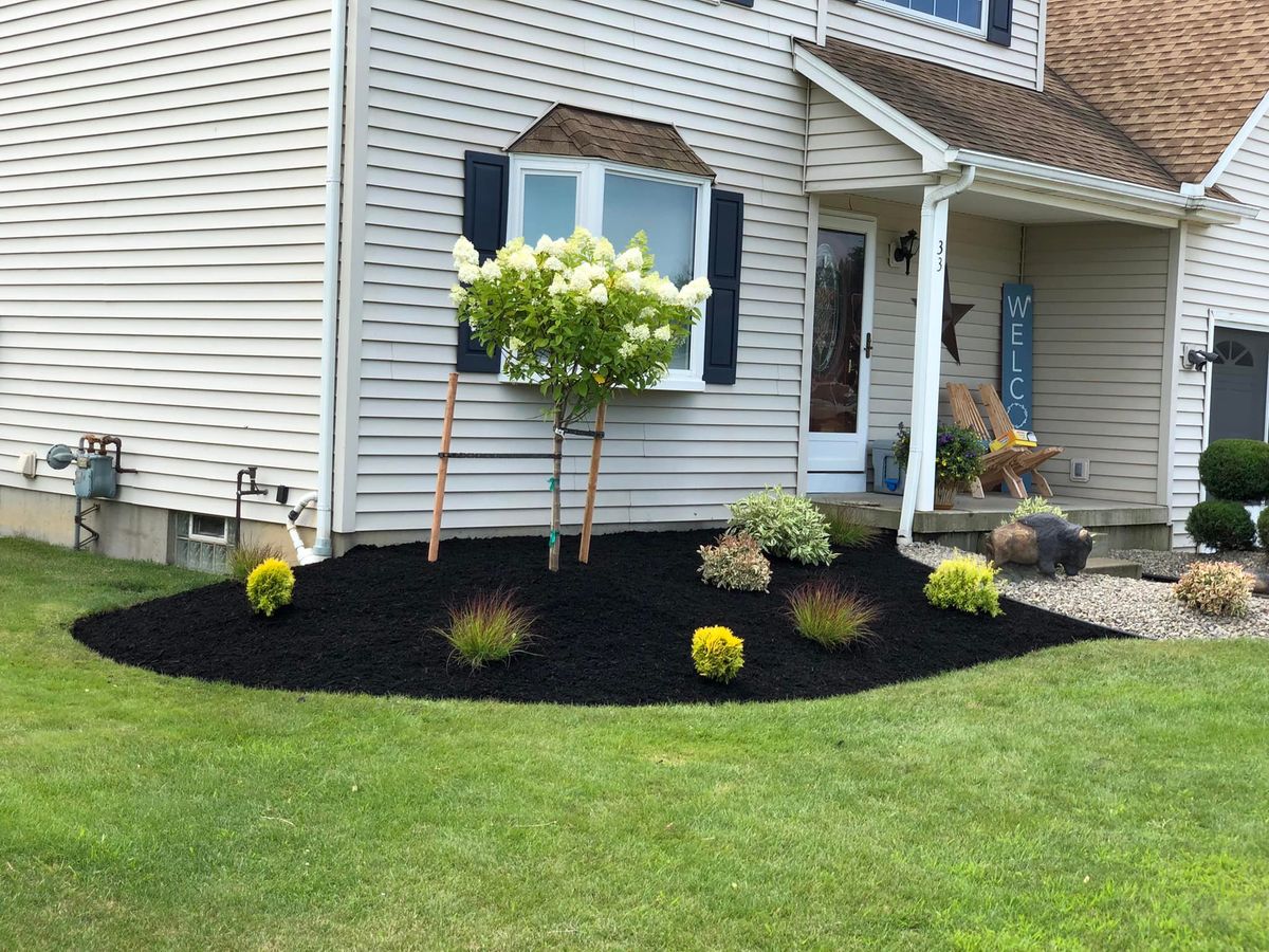 Mulch Installation for Hauser's Complete Care INC in Depew, NY