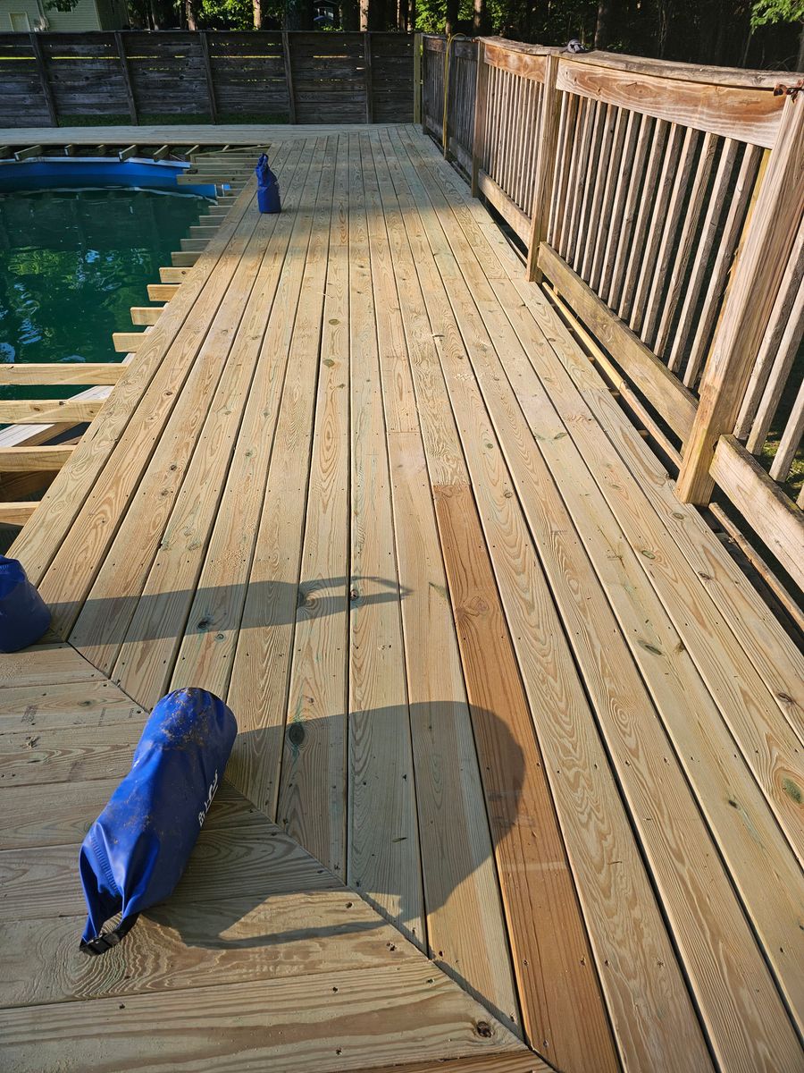 Decking for A&D Home Improvements in Cleveland, TN