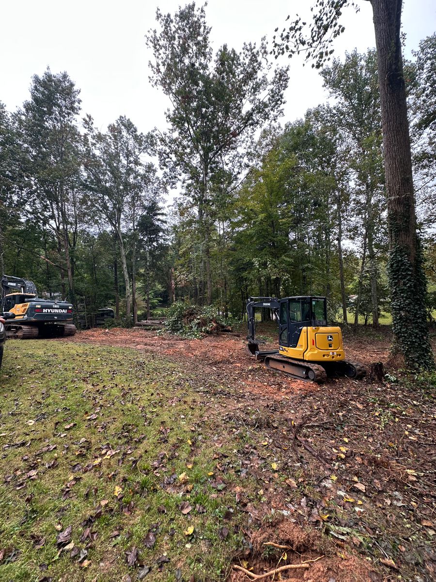 Site Preparation for Stines and Company  in Rutherfordton, NC