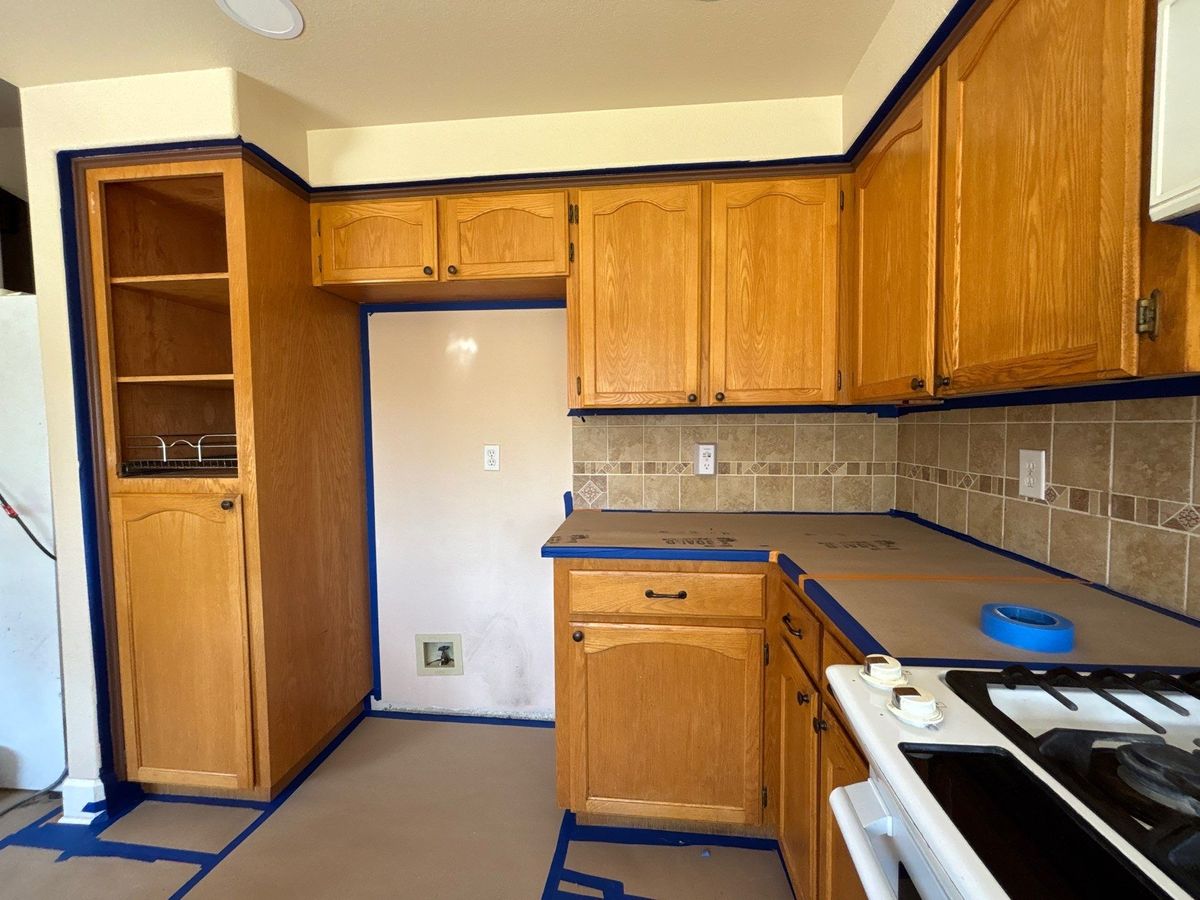 Kitchen and Cabinet Refinishing for AFP Painting LLC in Castle Rock, WA