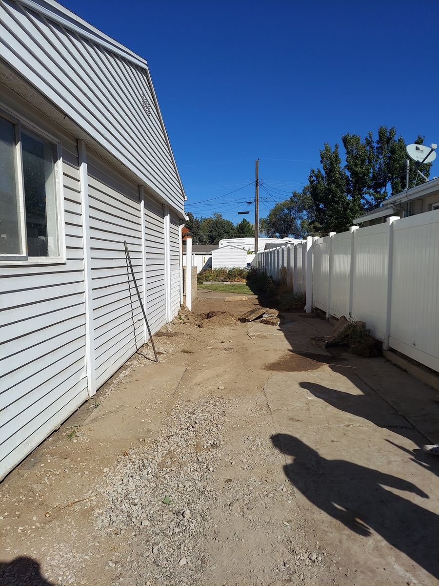 Concrete Slab Construction for NMT Concrete & Landscaping LLC in West Bountiful, UT