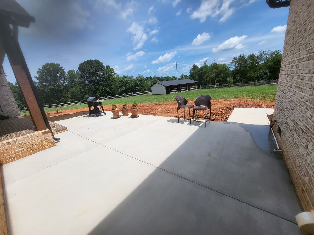 Patio Design & Construction for Miilan Construction in Boonville, NC