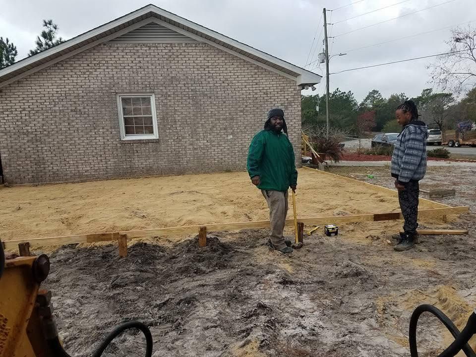 Concrete for D & G Construction Solutions LLC in Wilmington, NC