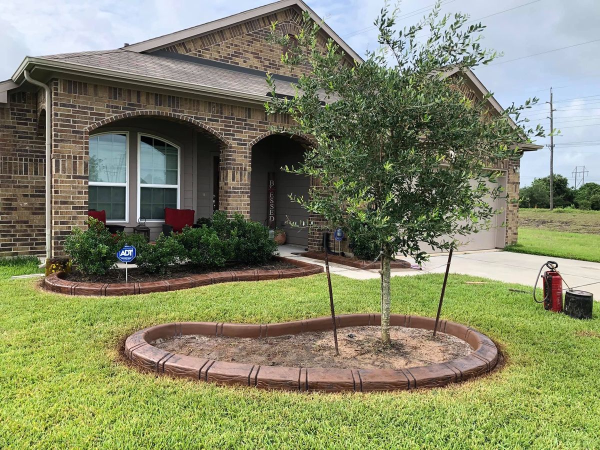 Landscaping for Texas Curb N Borders in Houston, TX