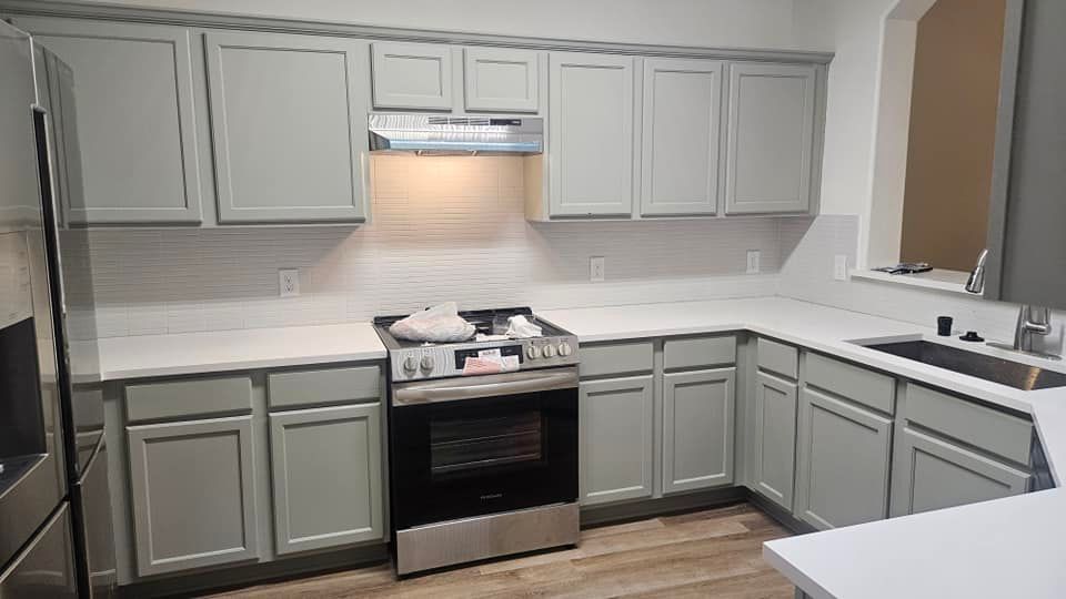 Kitchen and Cabinet Refinishing for De La Cruz Painting and Services in Austin, TX