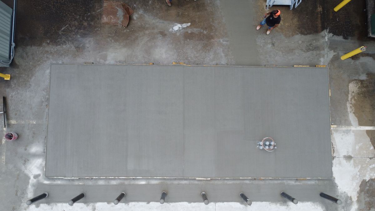 Concrete Slab Construction for Prestige Concrete in Nashville, TN