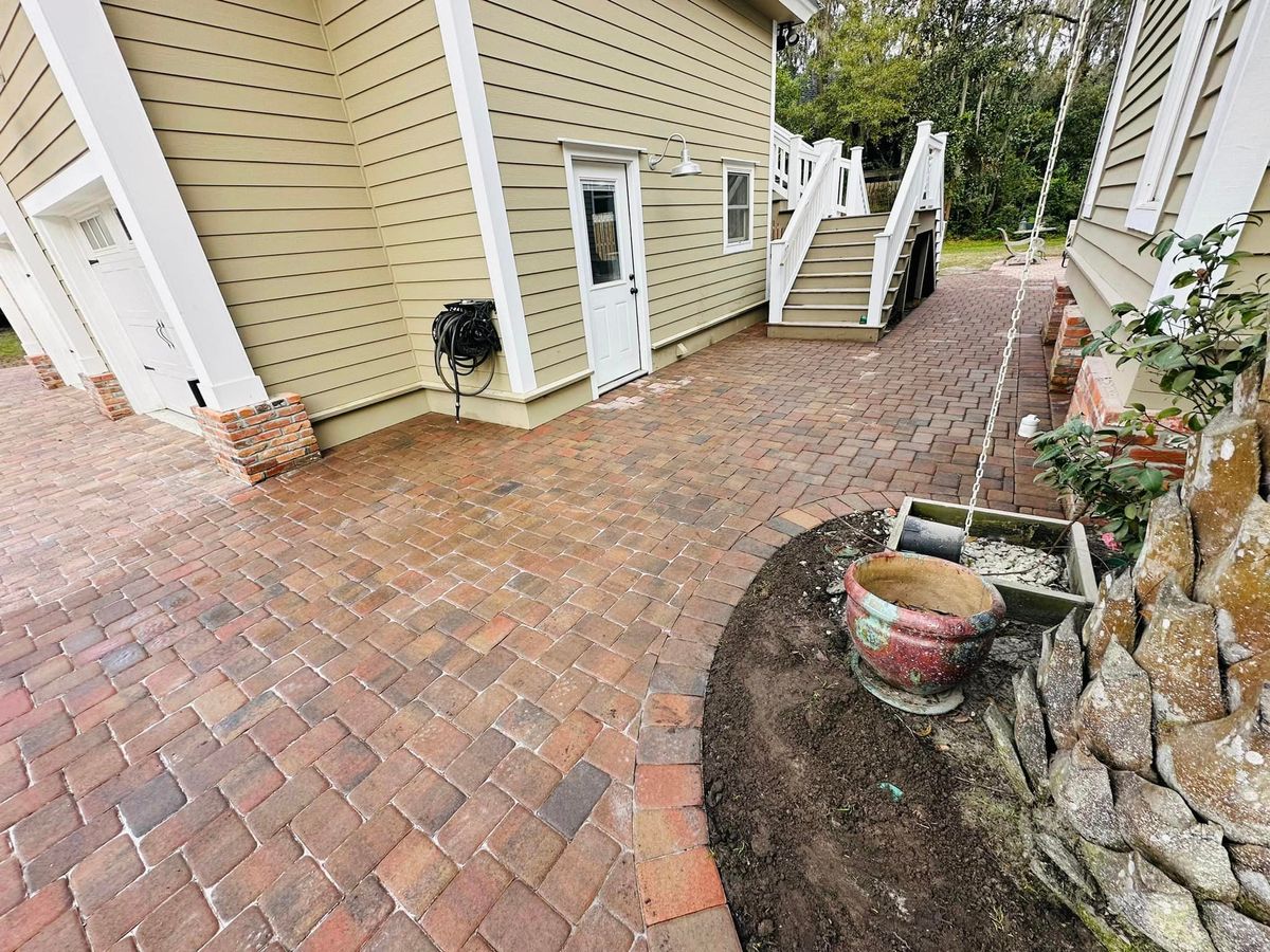 Pavers for George’s Hardscape  in Bluffton, SC