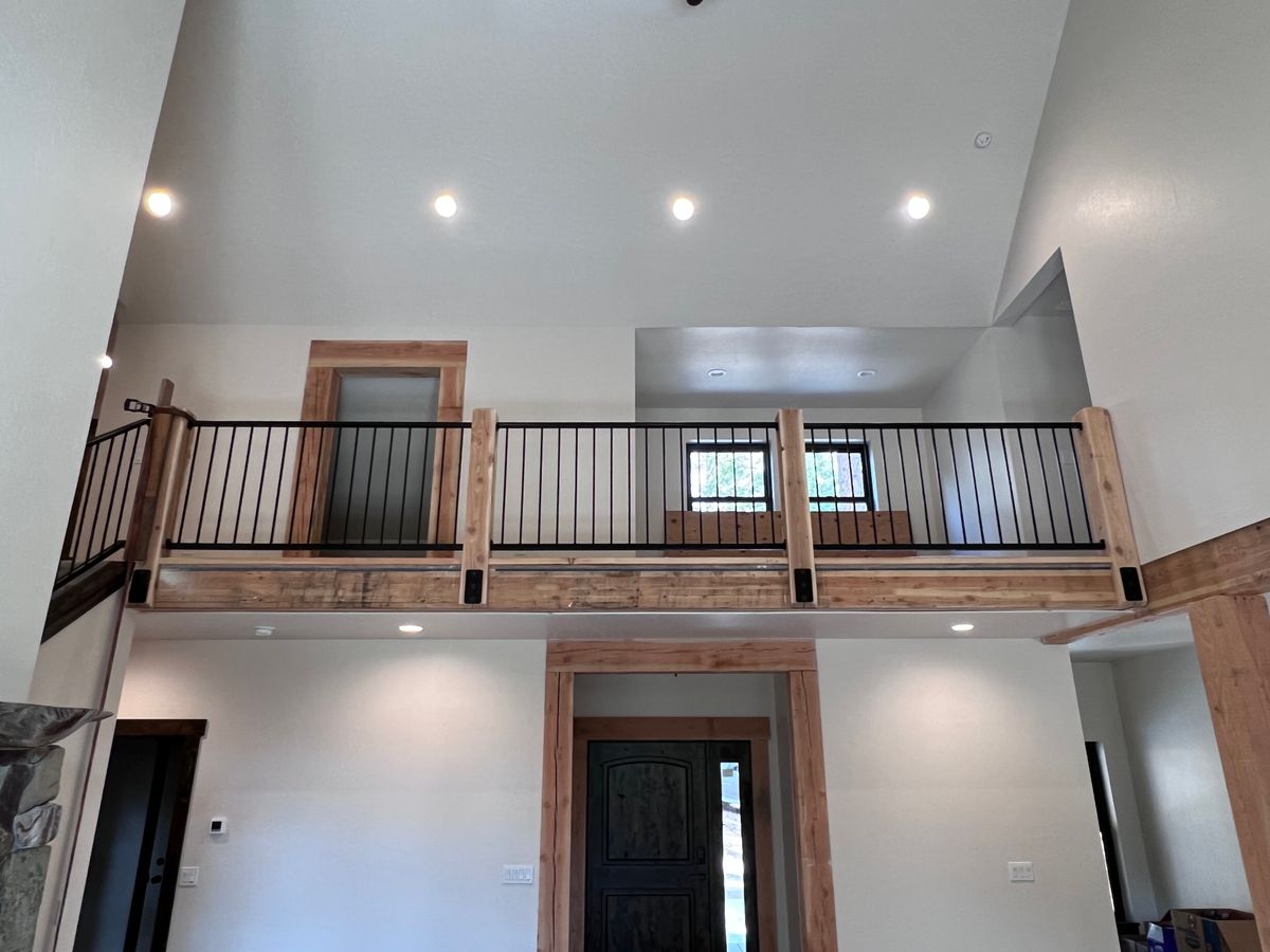 Custom railing for Weingart Welding & Fab in Coeur d'Alene, ID