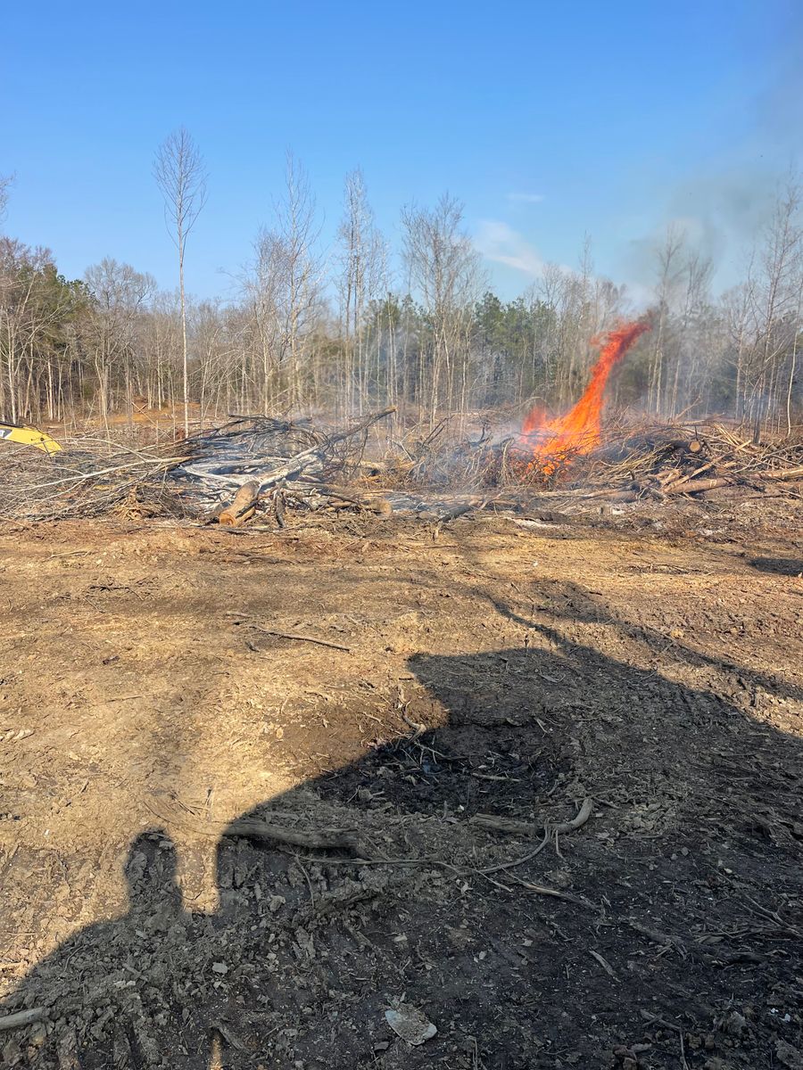 Debris Removal for Maness Trucking & Excavation in Lexington, TN