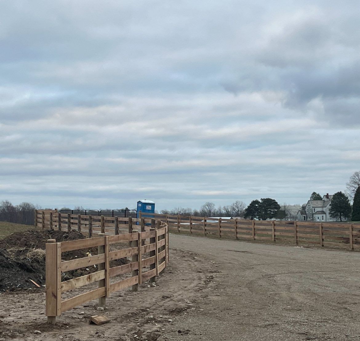 Fence Installation for Double H Fencing in Hartville, OH